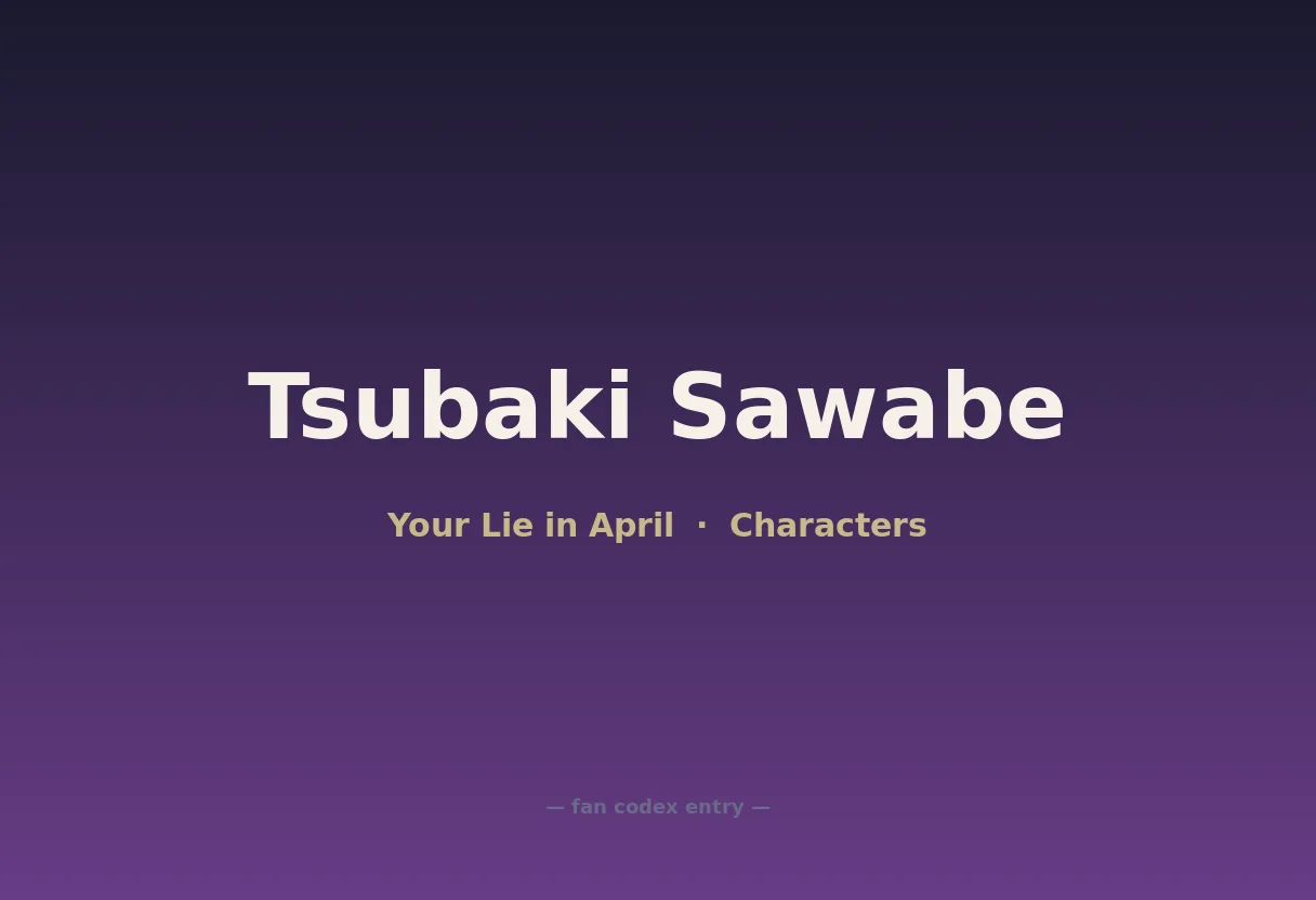 Tsubaki Sawabe