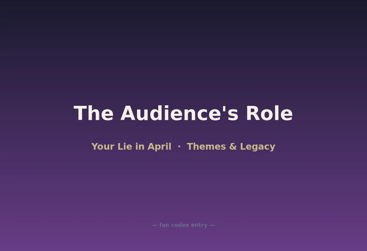 The Audience's Role