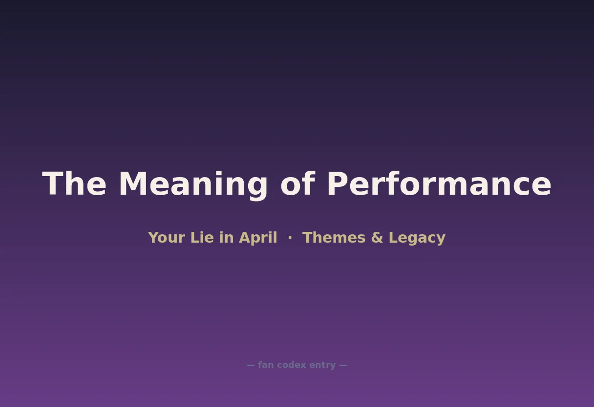 The Meaning of Performance