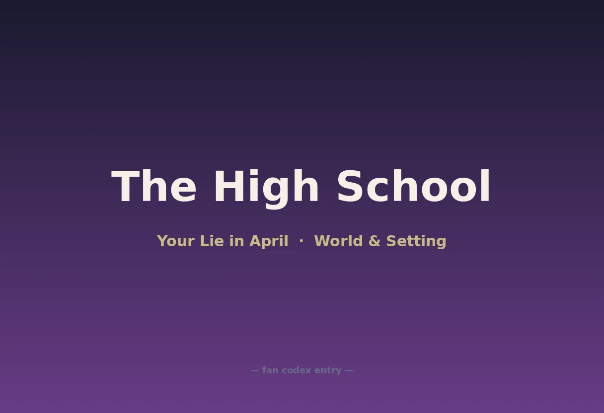 The High School